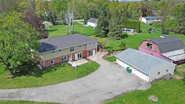 view of subject property