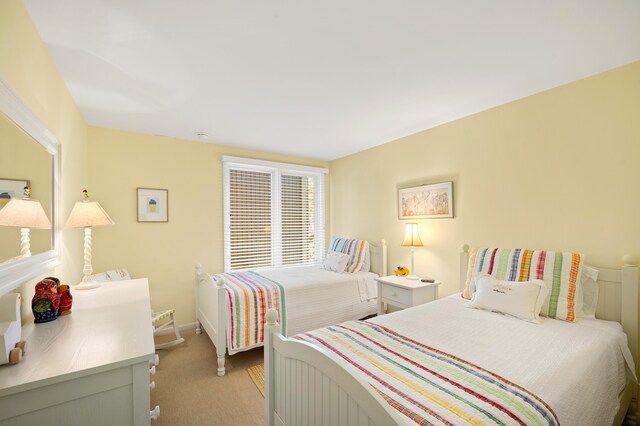 50102 Alpine Blvd, New Buffalo, MI 49117 - bedroom with light colored carpet and baseboards