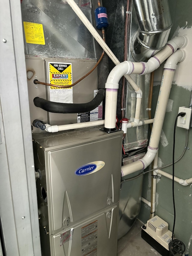 view of utility room