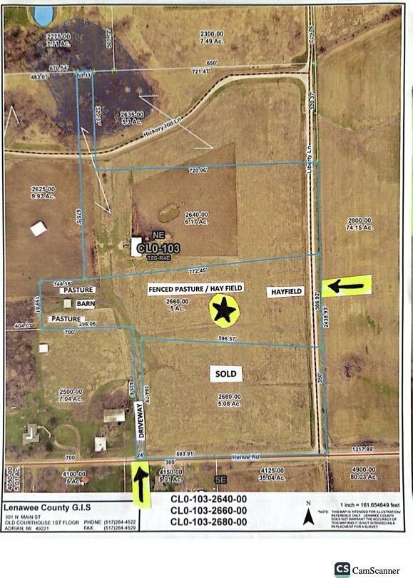 4774 Kehoe Rd, Clinton, MI 49236
