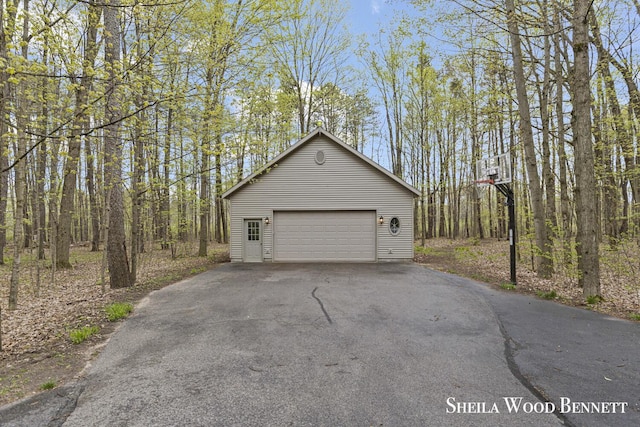 903 10 Mile Rd NW, Sparta, MI 49345 - view of detached garage