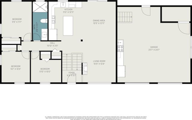 819 W Michigan St, New Buffalo, MI 49117 - floor plan / room layout