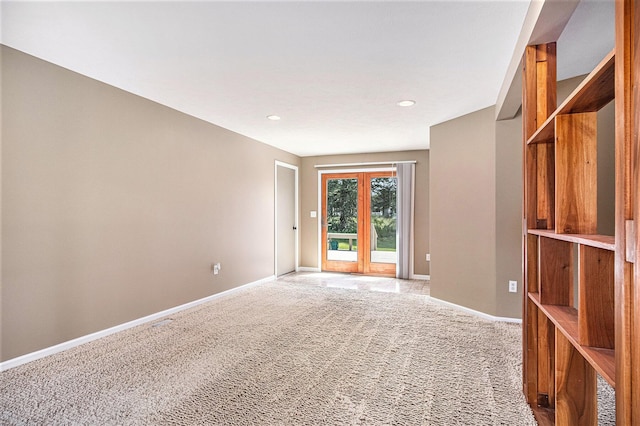11630 Myers Lake Ave NE, Cedar Springs, MI 49319 - carpeted empty room with baseboards and recessed lighting