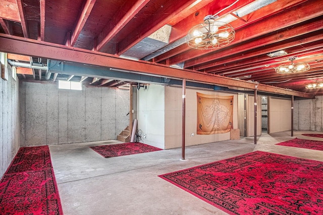 11630 Myers Lake Ave NE, Cedar Springs, MI 49319 - unfinished below grade area with stairs