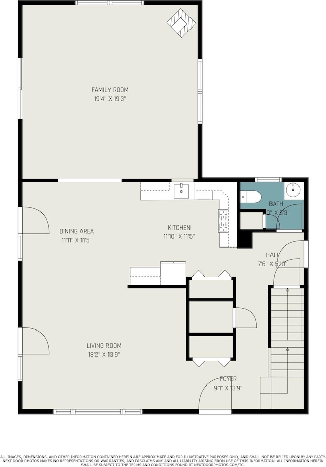 23127 Kendaville Rd, Pierson, MI 49339 - floor plan / room layout