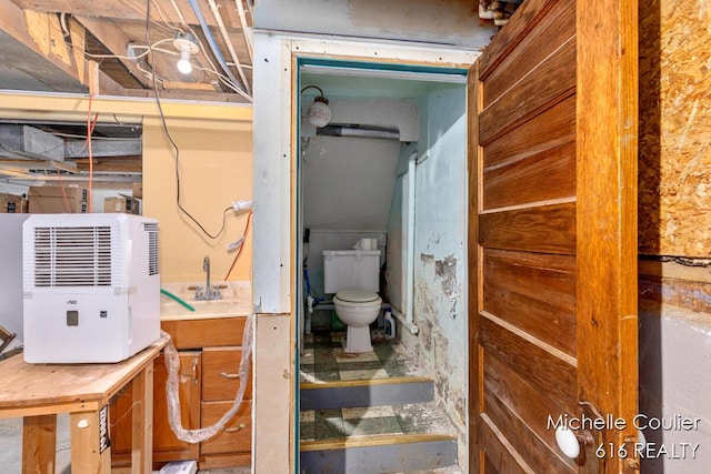 626 Academy St, Portland, MI 48875 - bathroom featuring toilet and a sink