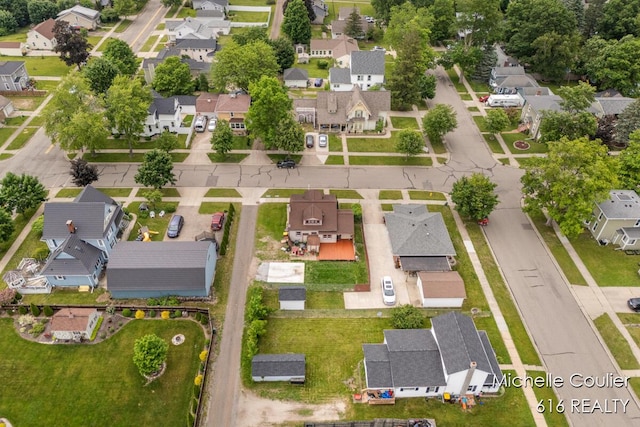 626 Academy St, Portland, MI 48875 - aerial view of residential area