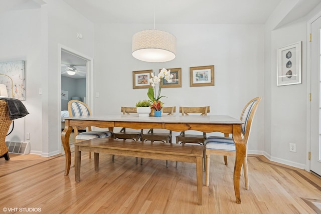 6490 E Chikaming, Sawyer, MI 49125 - dining room with light wood-style floors and baseboards