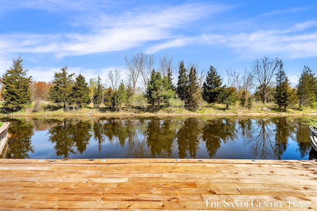 17083 Spahr St, Spring Lake, MI 49456 - dock featuring a water view