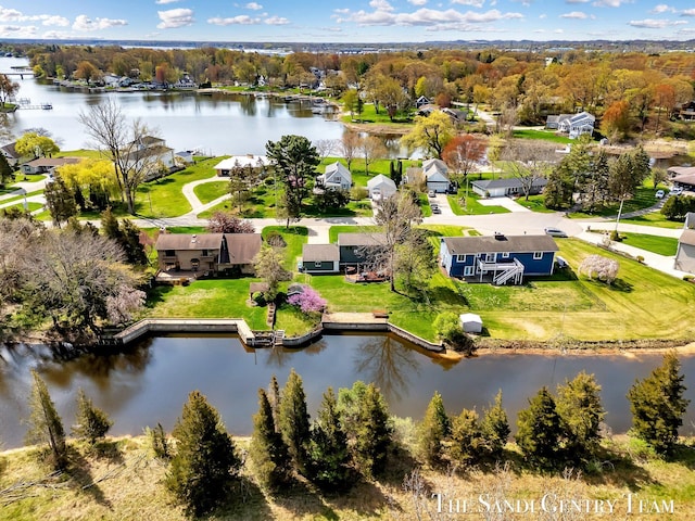 17083 Spahr St, Spring Lake, MI 49456 - aerial view of a nearby body of water