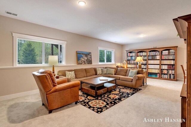 4700 Albright Ct SW Unit 6, Wyoming, MI 49418 - living area with carpet flooring and baseboards