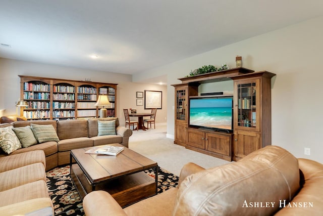 4700 Albright Ct SW Unit 6, Wyoming, MI 49418 - living room featuring light colored carpet and baseboards