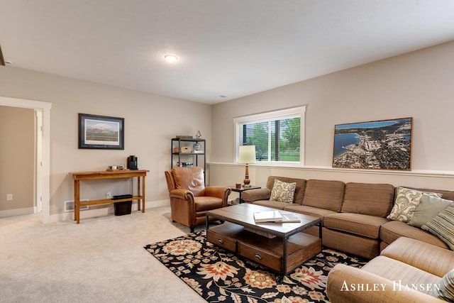 4700 Albright Ct SW Unit 6, Wyoming, MI 49418 - living area with light colored carpet and baseboards