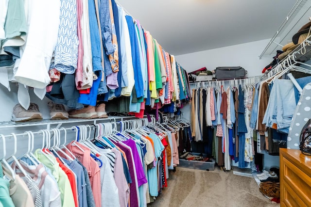 405 Anchors Way, Saint Joseph, MI 49085 - walk in closet featuring carpet floors