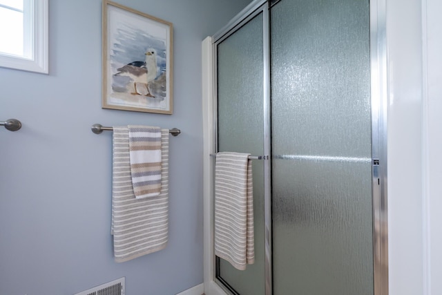 405 Anchors Way, Saint Joseph, MI 49085 - bathroom with a shower with door