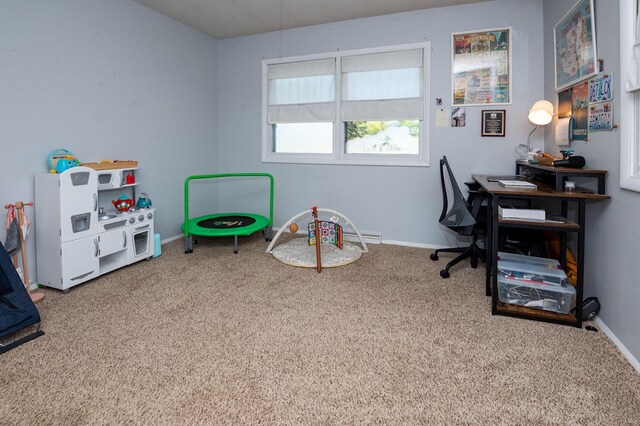 9017 N Main St, Berrien Springs, MI 49103 - game room featuring carpet and baseboards