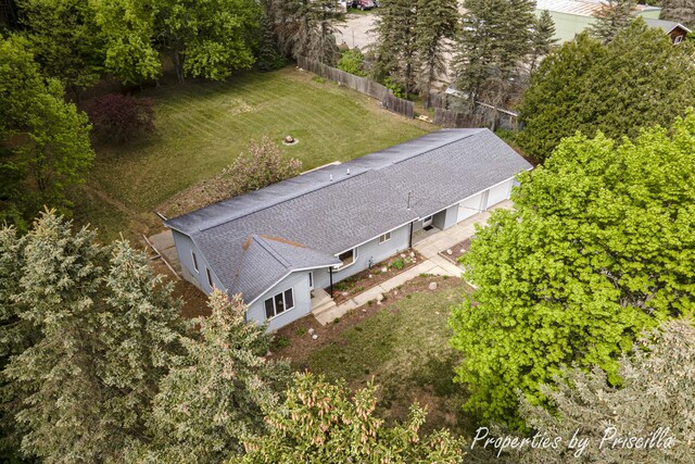 315 Hayes St NW, Comstock Park, MI 49321 - aerial view of property and surrounding area