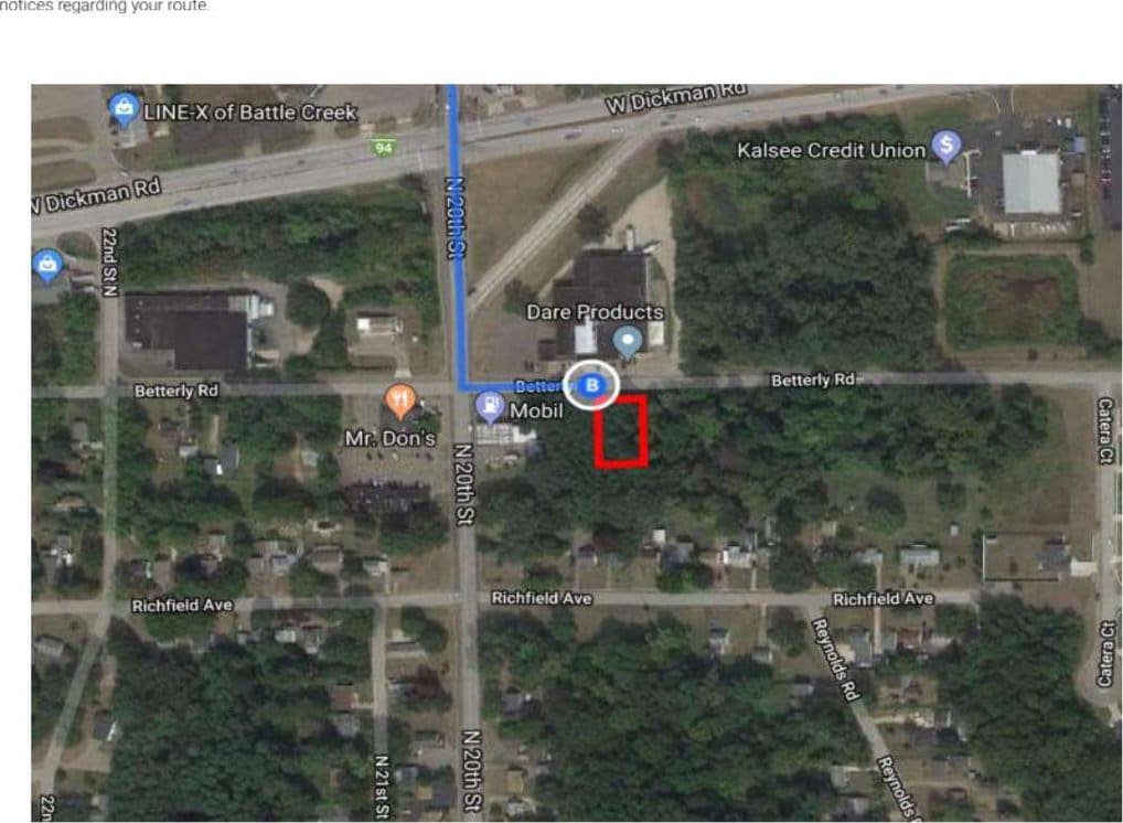 V/L Betterly Rd, Battle Creek, MI 49037