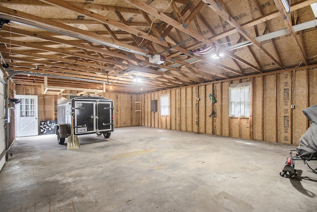 50427 M 51 N, Dowagiac, MI 49047 - basement featuring a garage and healthy amount of natural light