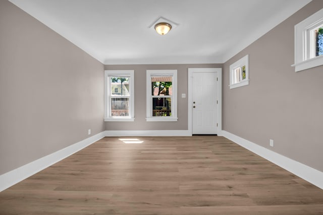 16568 Monica St, Detroit, MI 48221 - entrance foyer featuring healthy amount of natural light, wood finished floors, and baseboards