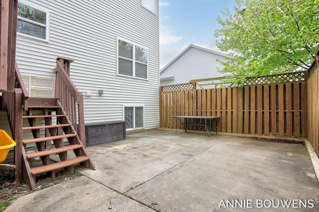 10852 Thornberry Way, Zeeland, MI 49464 - view of patio / terrace featuring stairs