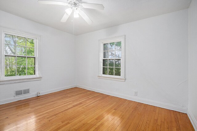 7566 Red Arrow Hwy, Stevensville, MI 49127 - unfurnished room with light wood-style flooring, healthy amount of natural light, and baseboards