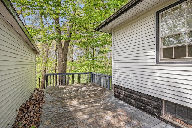 7566 Red Arrow Hwy, Stevensville, MI 49127 - view of deck