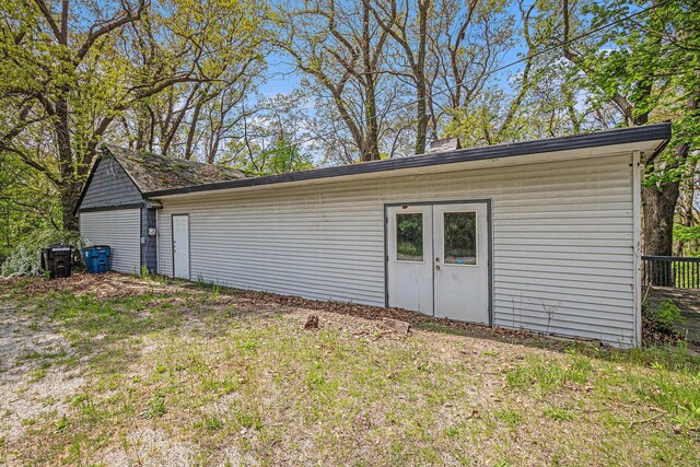 7566 Red Arrow Hwy, Stevensville, MI 49127 - view of garage