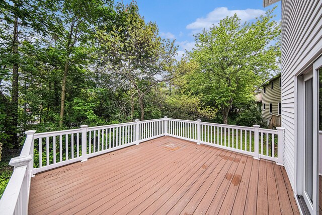 3630 Charter Pl, Ann Arbor, MI 48105 - view of wooden terrace