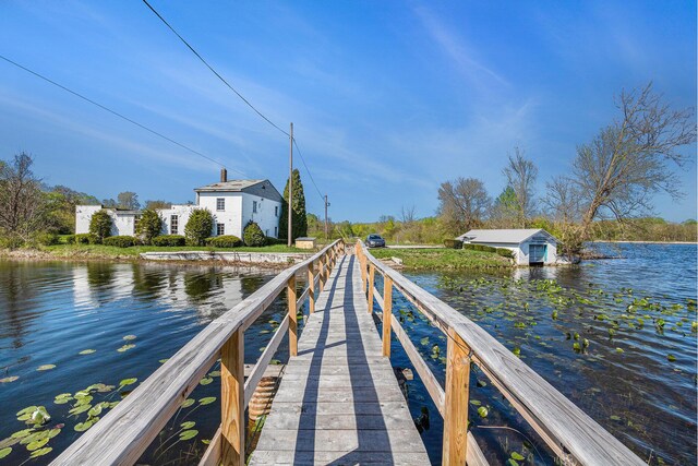 8700 E Napier Ave, Benton Harbor, MI 49022 - dock area with a water view