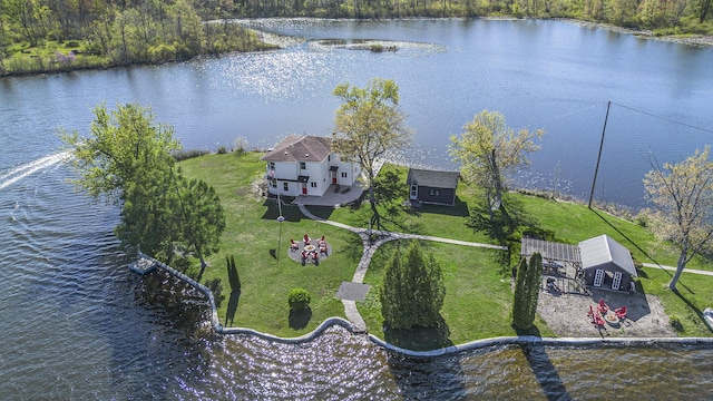 8700 E Napier Ave, Benton Harbor, MI 49022 - view of subject property with a large body of water and a forest