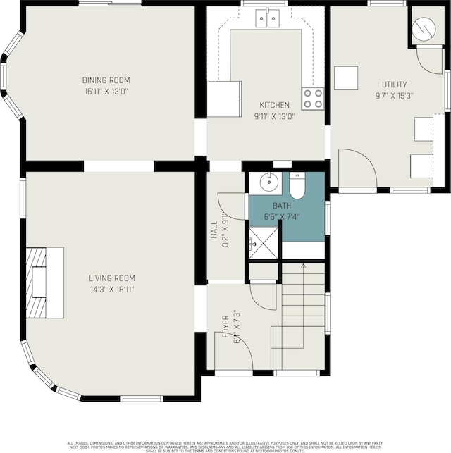 8700 E Napier Ave, Benton Harbor, MI 49022 - room layout
