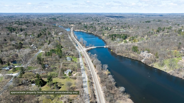 2277 W Huron River Dr, Ann Arbor, MI 48103 - drone / aerial view of a nearby body of water