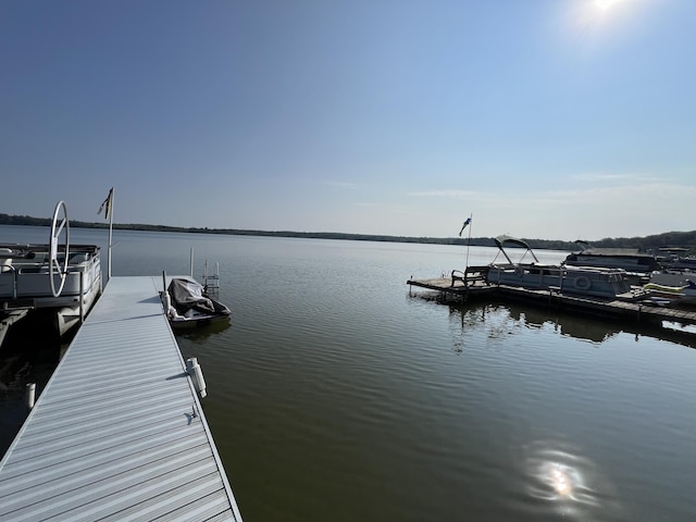 6439 E Sugar Grove Rd, Fountain, MI 49410 - dock area with a water view