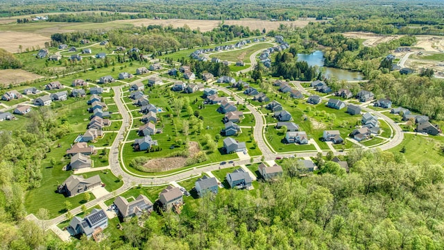 10478 River Edge Rd, Saline, MI 48176 - view of property location with a large body of water and nearby suburban area