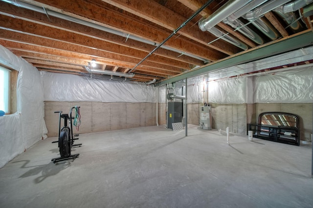 10478 River Edge Rd, Saline, MI 48176 - below grade area with water heater and heating unit