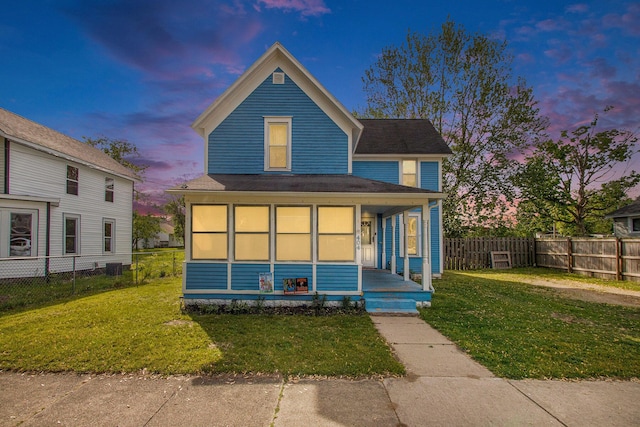 404 Oak St, Dowagiac, MI 49047 - view of front of house featuring a shingled roof