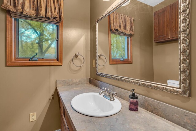 186 Goldsmith Dr, Clarklake, MI 49234 - bathroom featuring vanity