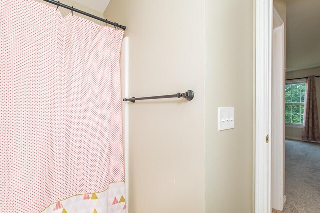 7294 Mackenzie Ln, Portage, MI 49024 - bathroom featuring curtained shower
