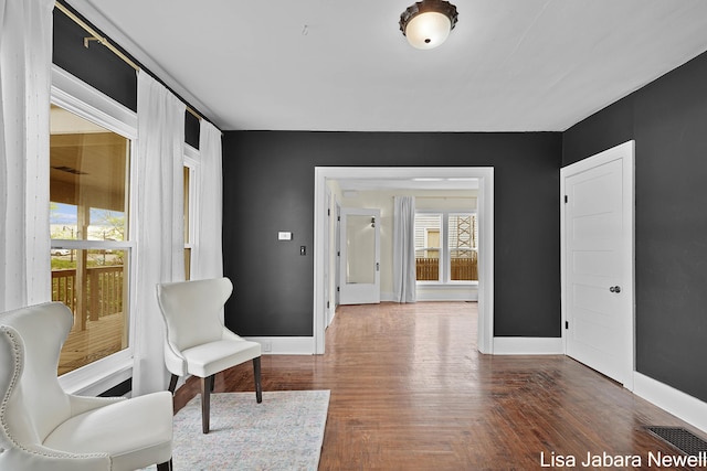 205 N Franklin St, Greenville, MI 48838 - living area with baseboards