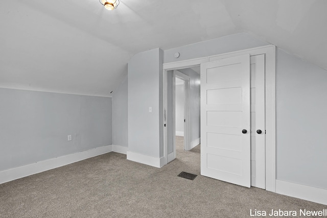 205 N Franklin St, Greenville, MI 48838 - additional living space featuring lofted ceiling, carpet, and baseboards