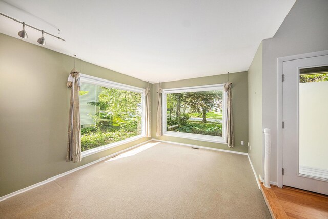 1410 N Folkstone Ct, Ann Arbor, MI 48105 - carpeted spare room featuring plenty of natural light and baseboards