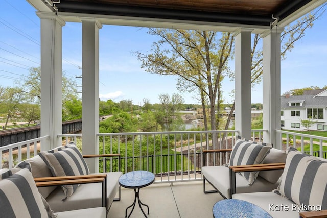 657 Greenslate Dr SE, Ada, MI 49301 - balcony with a water view