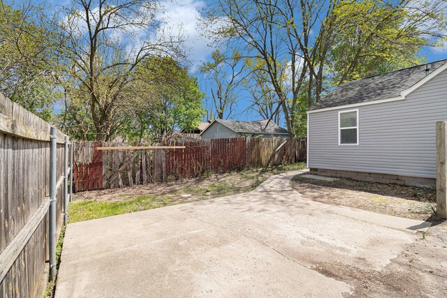2335 Holmes Rd, Ypsilanti, MI 48198 - view of patio with a fenced backyard