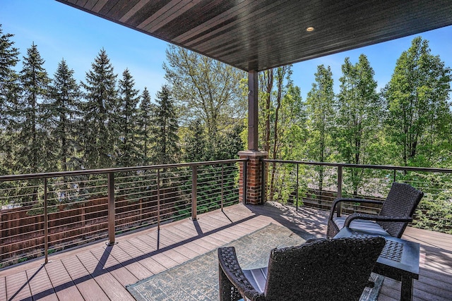26 W 6th St, Holland, MI 49423 - view of deck
