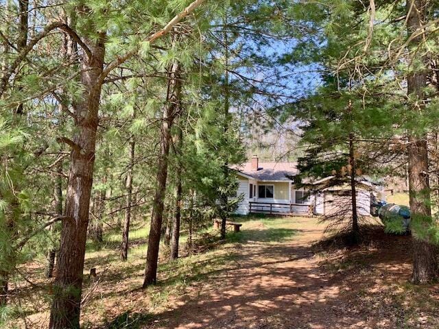 4827 W Unora Park Dr, Baldwin, MI 49304 - view of yard