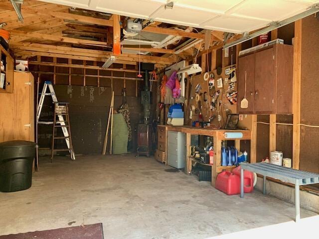 4827 W Unora Park Dr, Baldwin, MI 49304 - below grade area featuring a garage
