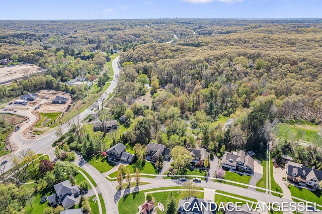 2429 Shears Crossing Ct NE, Grand Rapids, MI 49525 - view of property location with a forest and nearby suburban area