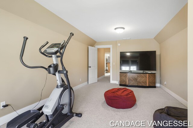 2429 Shears Crossing Ct NE, Grand Rapids, MI 49525 - workout area featuring carpet floors and baseboards