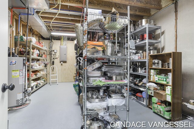 2429 Shears Crossing Ct NE, Grand Rapids, MI 49525 - storage featuring gas water heater and electric panel